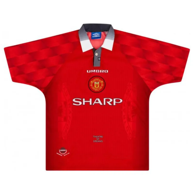 Manchester United KEANE 1996 1998 Retro-Heimtrikot - Rot