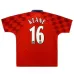 Manchester United KEANE 1996 1998 Retro-Heimtrikot - Rot