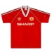 Manchester United 1988 1990 Retro-Heimtrikot - Rot