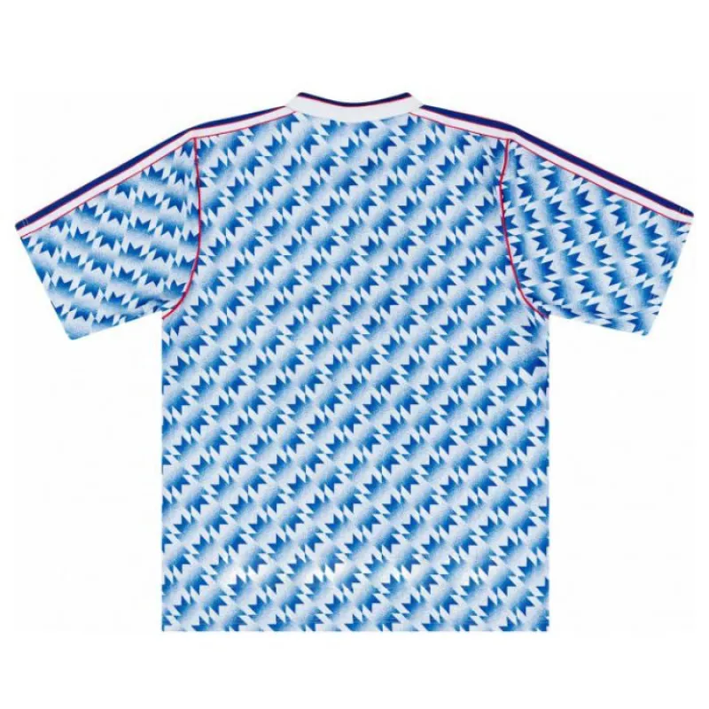 Manchester United 1990 1992 Camiseta retro visitante - Azul