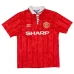 Manchester United CANTONA 1992 1994 Maillot domicile rétro - Rouge