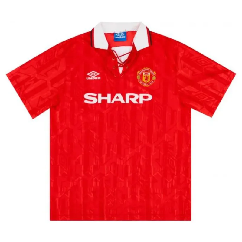 Manchester United KEANE 1992 1994 Retro-Heimtrikot - Rot