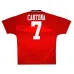 Manchester United CANTONA 1994 1996 Maillot domicile rétro - Rouge