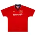 Manchester United KEANE 1994 1996 Retro-Heimtrikot - Rot