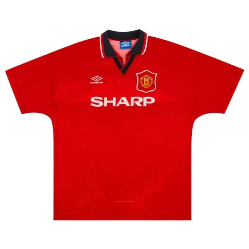 Manchester United KEANE 1994 1996 Retro-Heimtrikot - Rot