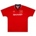 Manchester United SCHOLES 1994 1996 Retro Home Jersey - Red