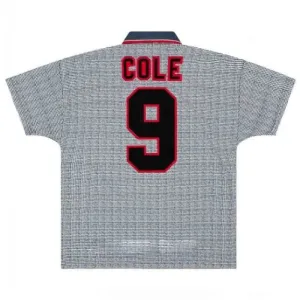 Manchester United Retro-Auswärtstrikot COLE 1995-1996 - Grau