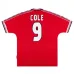 Manchester United COLE 1998 2000 Maillot domicile rétro - Rouge