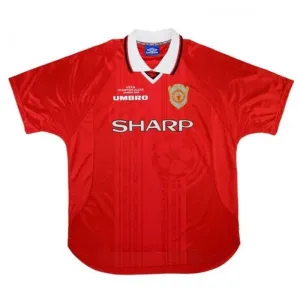 Manchester United 1999/20 Retro-Heimtrikot - Rot