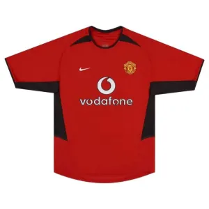 Manchester United 2002 2004 Retro-Heimtrikot - Rot