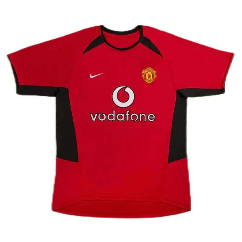 Manchester United FERDINAND 2002 2004 Retro-Heimtrikot - Rot