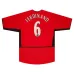 Manchester United FERDINAND 2002 2004 Retro-Heimtrikot - Rot