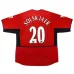 Manchester United SOLSKJAER 2002 2004 Camiseta retro local - Roja