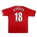 Manchester United SCHOLES 2004 2006 Retro-Heimtrikot - Rot