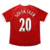 Manchester United SOLSKJAER 2006/07 Camiseta retro local - Roja