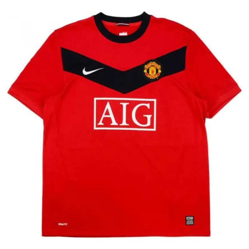 Manchester United BERBATOV 2009/10 Camiseta retro local - Roja
