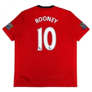 Manchester United ROONEY 2009/10 Retro-Heimtrikot - Rot
