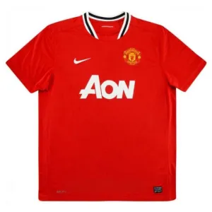 Manchester United 2011/12 Retro-Heimtrikot - Rot