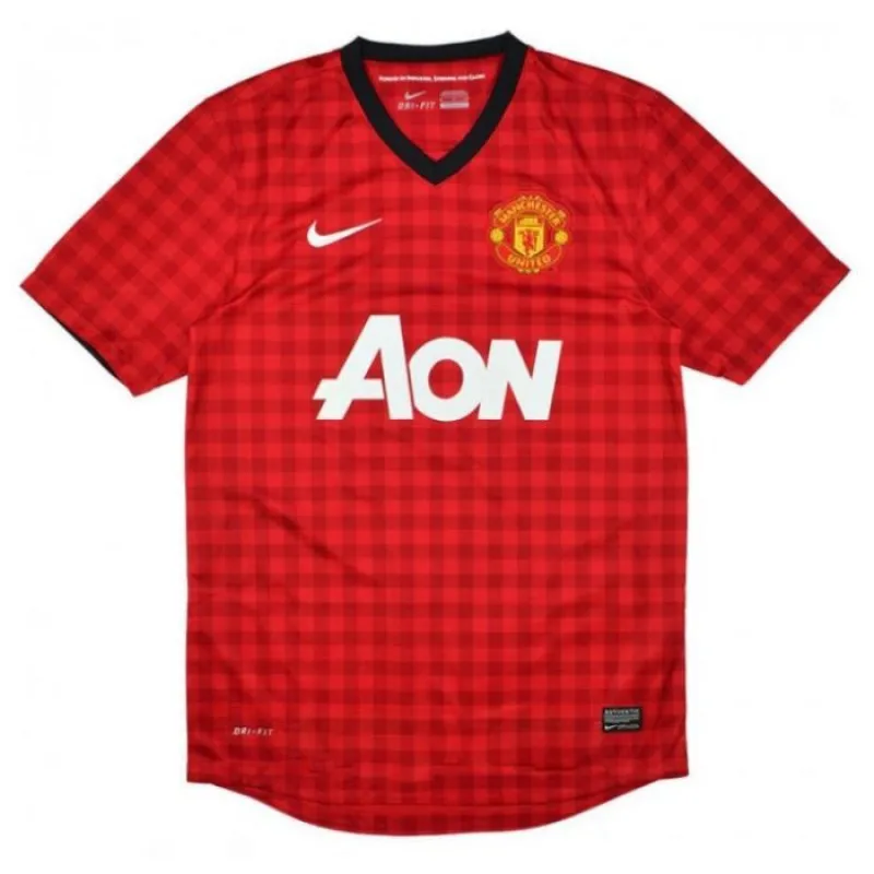 Manchester United 2012/13 Retro-Heimtrikot - Rot