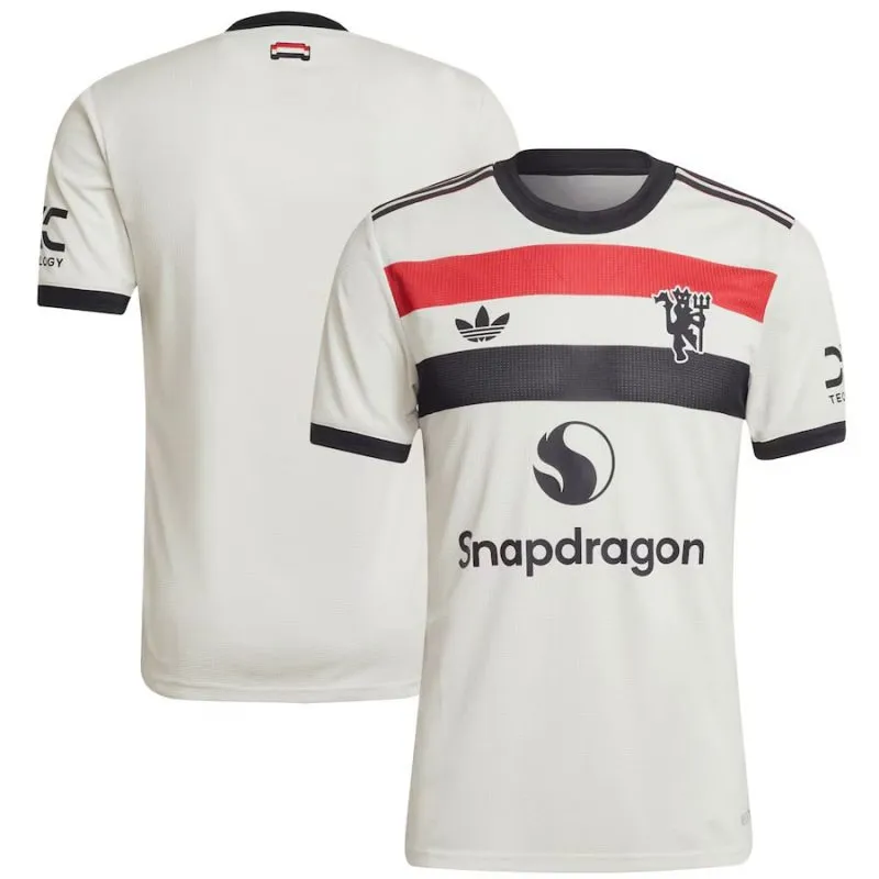 Manchester United 2024/25 Drittspieler-Trikot - Weiß