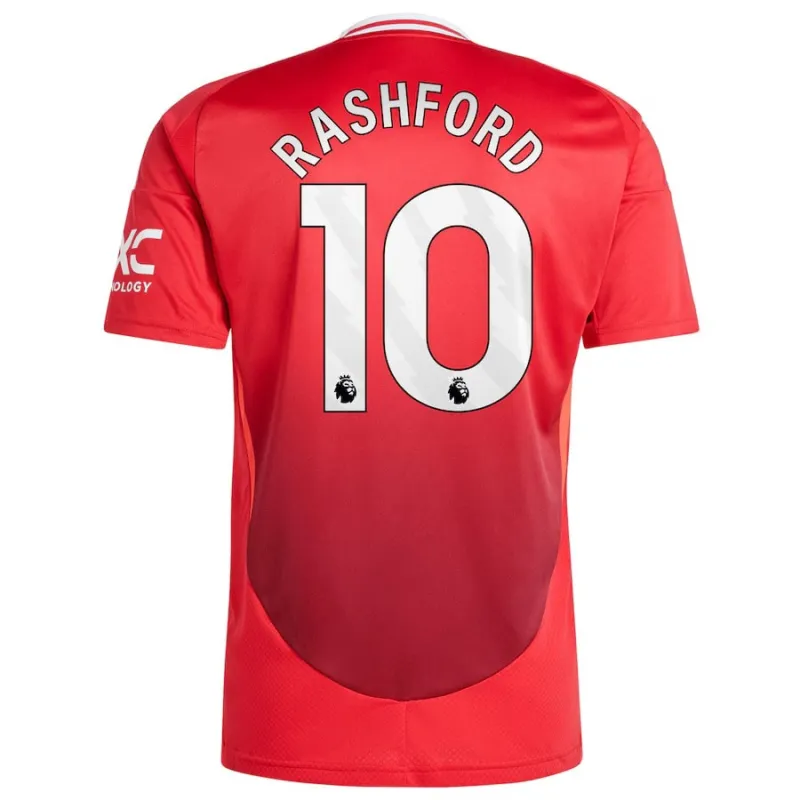 Camisa local de Manchester United 2024/25 de Rashford - Roja