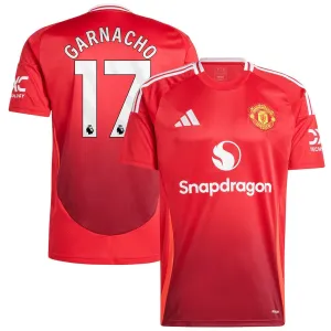 Garnachos Manchester United 2024/25 Heimtrikot - Rot