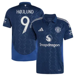 Højlunds Manchester United 2024/25 Auswärtstrikot - Blau