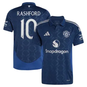 Rashfords Manchester United 2024/25 Auswärtstrikot - Blau