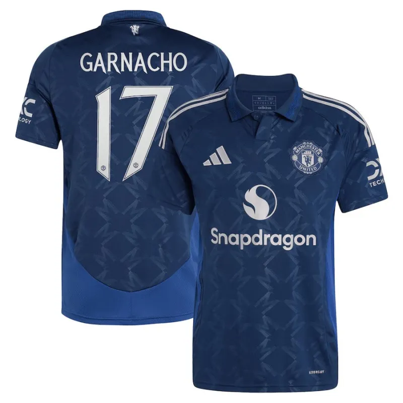 Maglia di trasferta di Manchester United 2024/25 di Garnacho - Blu