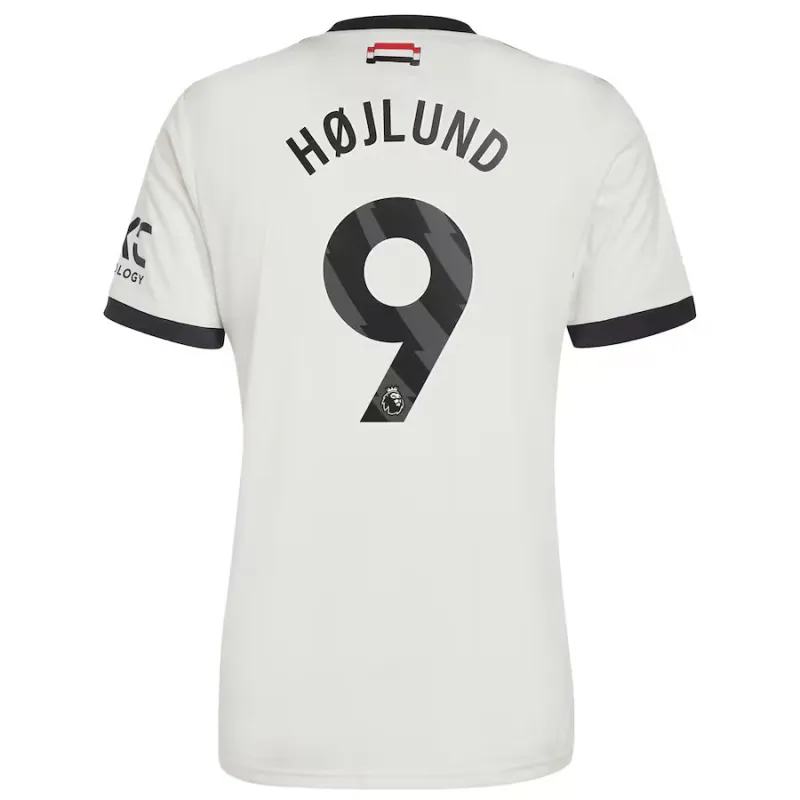 Terza maglia di Manchester United 2024/25 di Højlund - Bianca