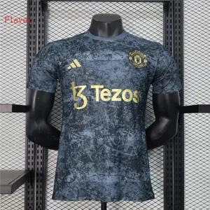Manchester United 2024/25 Spieler-Sonderausgabe-Trikot - Grau