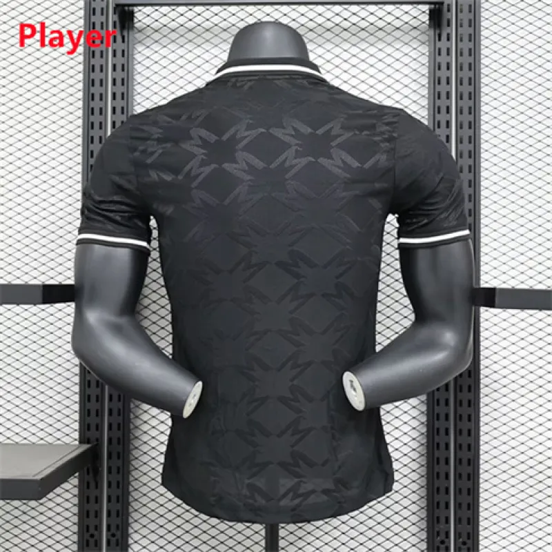 Manchester United 2024/25 Spieler-Sonderausgabe-Trikot - Schwarz