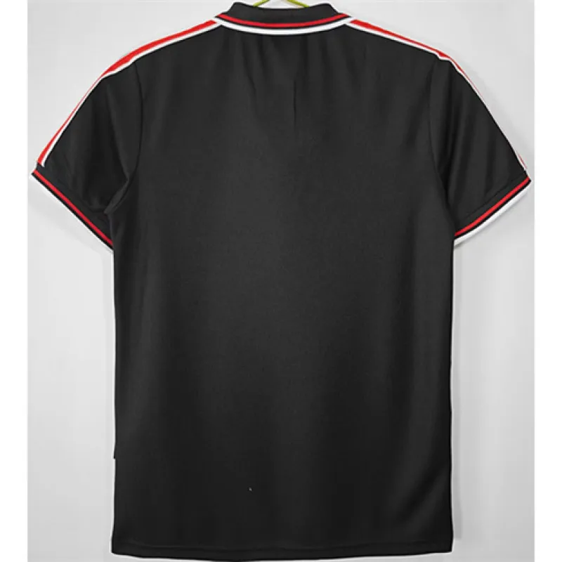 Maillot rétro de Manchester United 1998/99 - Noir