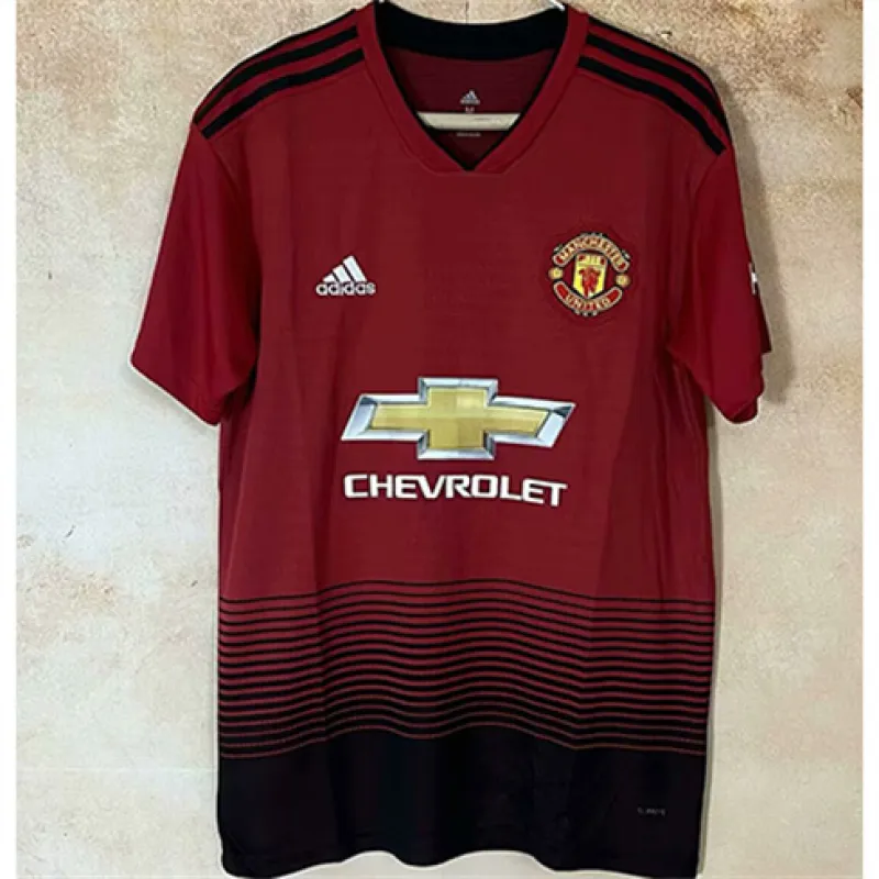 Manchester United 2018/19 Retro - Heim - Trikot - Rot
