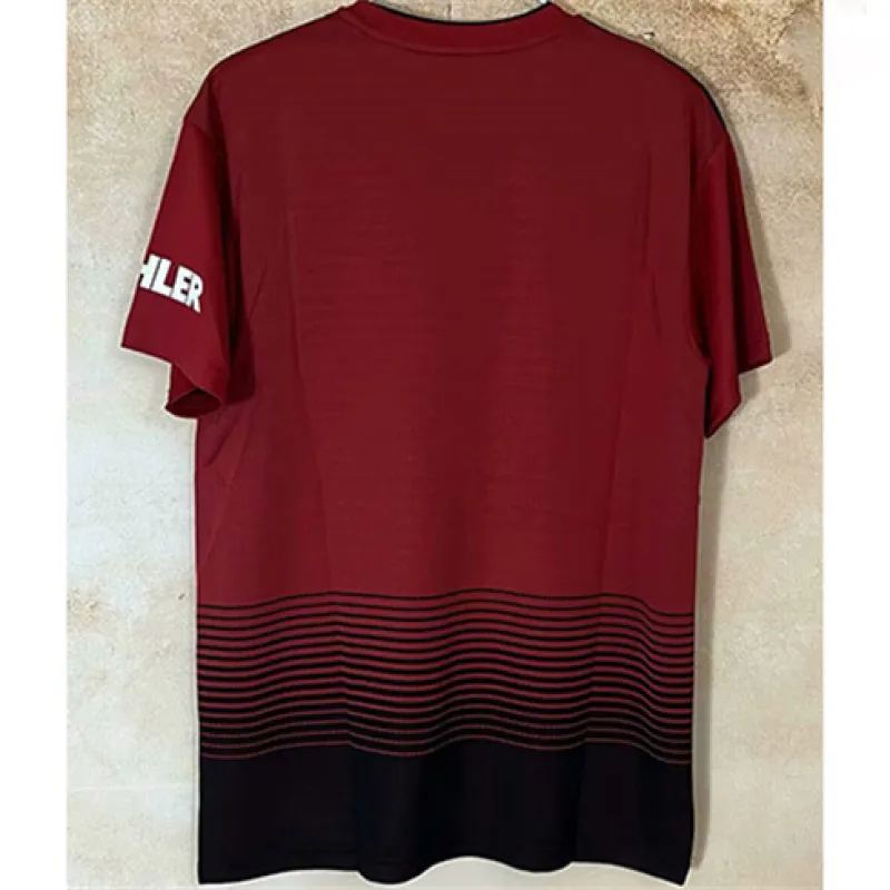 Manchester United 2018/19 Retro - Heim - Trikot - Rot