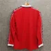 Maillot rétro manches longues domicile de Manchester United en 1998/99 - Rouge