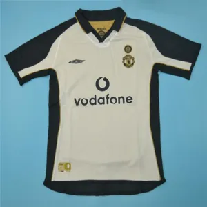 Manchester United 2001/02 Third Retro Jersey - White