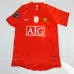 Maillot rétro de la finale de la Ligue des Champions UEFA 2007/08 de Manchester United - Rouge