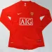 Maillot rétro manches longues de la finale de la Ligue des Champions UEFA 2007/08 de Manchester United - Rouge