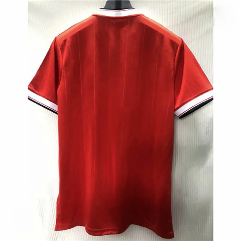 Maillot rétro domicile de Manchester United 1984 - Rouge