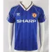 Maillot rétro d'extérieur de Manchester United 1988/89 - Bleu