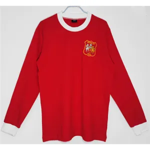 Manchester United 1963 Home - Red Retro Long - Sleeve Jersey