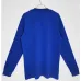 Maillot rétro à manches longues d'extérieur bleu de Manchester United en 1968