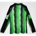 Maillot rétro à manches longues du gardien de Manchester United 1990/91 - Vert/Noir