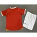 Maillot rétro pour enfants de Manchester United 2005/06 domicile - Rouge