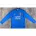 Maillot rétro à manches longues d'extérieur de Manchester United 2007/08 - Bleu