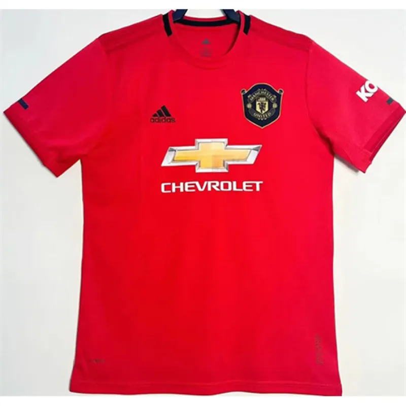 Manchester United 2019/20 Retro Heim Trikot- Rot