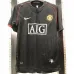 Maillot rétro d'extérieur de Manchester United 2007/08 - Noir