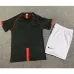 Maillot rétro pour enfants de Manchester United 2007/08 Extérieur - Noir