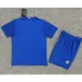 Manchester United Kinder Retro Trikot 2008/09 Auswärts - Blau